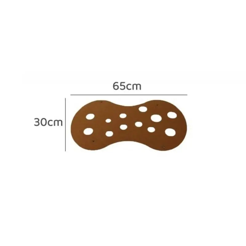 Splicing Cat Toy Felt Pom Nest Deformable Kitten Tunnel Collapsible Tube House Tunnel Interactive Pet Pusscat Security Sense
