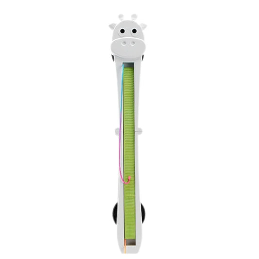 Automatic Interactive Cat Toy, Wall Mounted Cat Teaser Wand with Moving Rope, Indoor Kitten Exercise Toy for Bored Cats