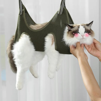 Cat Bathing Bag Fixed Bag Multifunctional Anti-Scratch Cat Bag Multifunctional Cat Bathing Bag Kitten Bathing Tool
