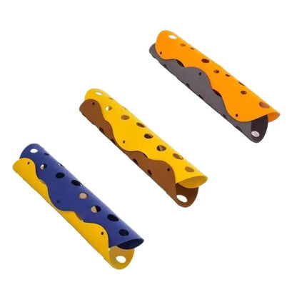 Splicing Cat Toy Felt Pom Nest Deformable Kitten Tunnel Collapsible Tube House Tunnel Interactive Pet Pusscat Security Sense