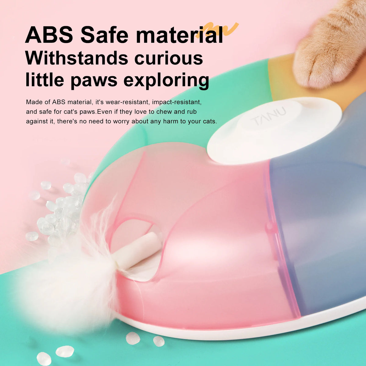Smart Cat Toy, Whack-a-Mole Game, Automatic Hide and Seek Wand