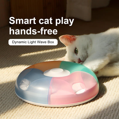 Smart Cat Toy, Whack-a-Mole Game, Automatic Hide and Seek Wand